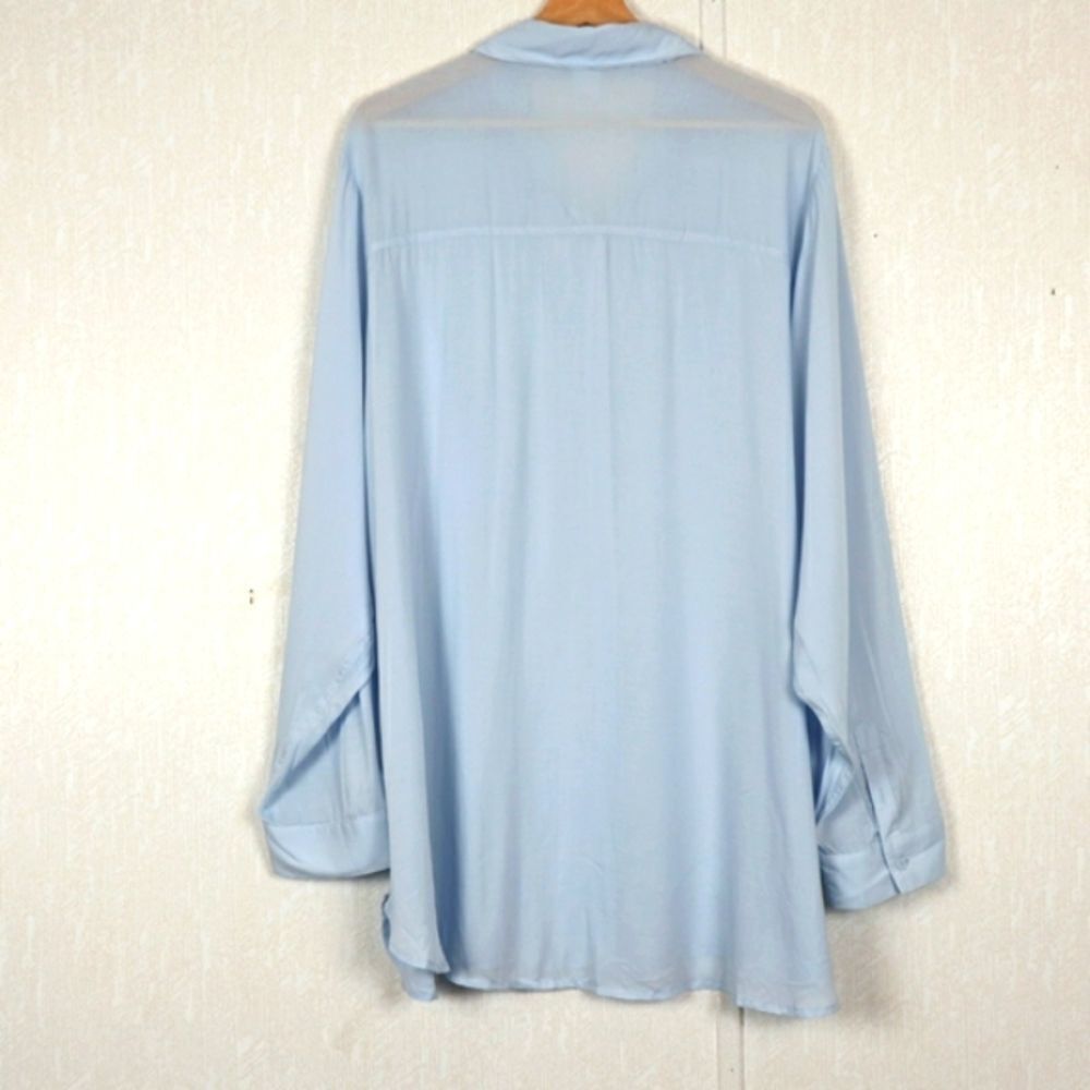New Melrose and Market blue shirt size 3x - Picture 4 of 9